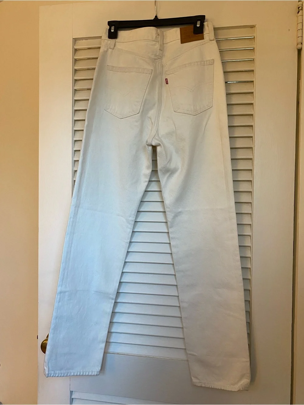Levi’s 70s High Slim Straight White Jeans